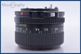 【動作保証】 キヤノン Canon NEW FD 50mm F1.4 前後キャップ&amp;レンズフィルター付 同梱無料 #am3994