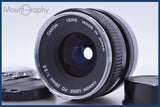 【動作保証】 キヤノン Canon FD 28mm F3.5 前後キャップ&amp;レンズフィルター付 同梱無料 #am3995