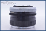 【動作保証】 キヤノン Canon FD 28mm F3.5 前後キャップ&amp;レンズフィルター付 同梱無料 #am3995