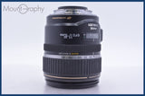 【動作保証】 キヤノン Canon EF-S 17-85mm F4-5.6 IS USM 前後キャップ&amp;レンズフィルター付 同梱無料 #am4020