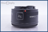 【動作保証】 キヤノン Canon EF 50mm F1.8 II 元箱、取扱説明書、前後キャップ&amp;レンズフィルター付 同梱無料 #am4044