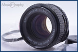 【動作保証】 ペンタックス PENTAX SMC TAKUMAR 55mm F1.8 前後キャップ&レンズフィルター付 同梱無料 #am4062