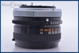 【動作保証】 キヤノン Canon FD 50mm F1.8 S.C. 前後キャップ&amp;レンズフィルター付 同梱無料 #am4089