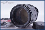 【動作保証】 ペンタックス PENTAX Super-Multi-Coated TAKUMAR 105mm F2.8 前後キャップ&amp;レンズフィルター付 同梱無料 #am4111