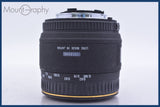 【美品・動作保証】 シグマ SIGMA EX 50mm F2.8 MACRO 前後キャップ&amp;レンズフィルター付 ニコンF用(AF) 同梱無料 #am4131