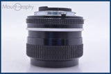 【動作保証】 ニコン Nikon NIKKOR 35mm F2.8 Ai 前後キャップ&amp;レンズフィルター&amp;フード付 同梱無料 #am4135