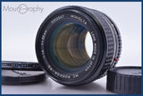 【動作保証】 ミノルタ MINOLTA MC ROKKOR-PG 50mm F1.4 前後キャップ&amp;レンズフィルター付 同梱無料 #am4229