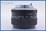 【動作保証】 ミノルタ MINOLTA MC ROKKOR-PG 50mm F1.4 前後キャップ&amp;レンズフィルター付 同梱無料 #am4229