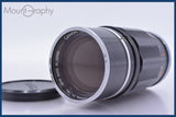 【動作保証】 キヤノン Canon 135mm F3.5 前キャップ&amp;レンズフィルター付 同梱無料 #am4240