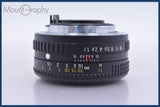 【動作保証】 リコー RICOH RIKENON 50mm F1.7 前後キャップ&amp;レンズフィルター付 ペンタックスK用(MF) 同梱無料 #am4247