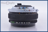 【動作保証】 オリンパス OLYMPUS OM-SYSTEM G.ZUIKO AUTO-W 35mm F2.8 前後キャップ&amp;レンズフィルター付 同梱無料 #am4256