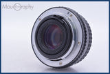 【美品・動作保証】 ペンタックス PENTAX SMC PENTAX-M 50mm F1.7 前後キャップ&amp;レンズフィルター付 同梱無料 #am4375