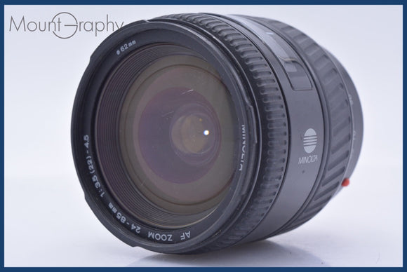 ミノルタ MINOLTA AF ZOOM 24-85mm F3.5-4.5 同梱無料 #am4439