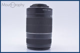 【動作保証】 キヤノン Canon EF-S 55-250mm F4-5.6 IS II 前後キャップ&amp;レンズフィルター付 同梱無料 #am4449