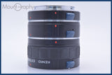 ケンコー KENKO EXTENSION TUBE FOR N/AF 36mm 20mm 12mm ボディーキャップ付 同梱無料 #am4478