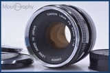 【動作保証】 キヤノン Canon FD 50mm F1.8 前後キャップ&amp;レンズフィルター付 同梱無料 #am4513