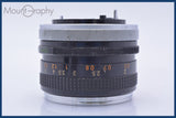 【動作保証】 キヤノン Canon FD 50mm F1.8 前後キャップ&amp;レンズフィルター付 同梱無料 #am4513