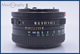 【動作保証】 キヤノン Canon NEW FD 50mm F2 前後キャップ&amp;レンズフィルター付 同梱無料 #am4535