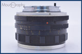 【動作保証】 ミノルタ MINOLTA AUTO ROKKOR-PF 55mm F1.8 前後キャップ&amp;レンズフィルター付 同梱無料 #am4537