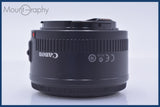 【動作保証】 キヤノン Canon EF 50mm F1.8 II 前後キャップ&amp;レンズフィルター付 同梱無料 #am4547