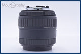 【動作保証】 シグマ SIGMA AF MACRO 50mm F2.8 MULTI-COATED ニコンF用(AF) 同梱無料 #am4553