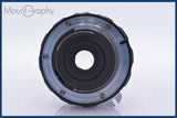 【動作保証】 ニコン Nikon NIKKOR-H Auto 28mm F3.5 非Ai 前後キャップ&amp;レンズフィルター付 同梱無料 #am4658