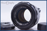 【動作保証】 ニコン Nikon NIKKOR-S.C Auto 50mm F1.4 非Ai 前後キャップ&amp;レンズフィルター付 同梱無料 #am4713