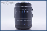 【動作保証】 ミノルタ MINOLTA AF MACRO 100mm F2.8 前後キャップ&amp;レンズフィルター付 同梱無料 #am4742