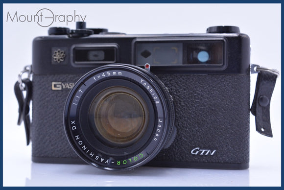 動作保証】 ヤシカ YASHICA ELECTRO 35 GTN 45mm F1.7 同梱無料