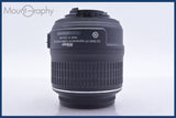 【動作保証】 ニコン Nikon AF-S DX NIKKOR 18-55mm F3.5-5.6 G VR 前後キャップ&amp;レンズフィルター付 同梱無料 #am4853