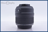 【動作保証】 ニコン Nikon AF-S DX NIKKOR 18-55mm F3.5-5.6 G VR 前後キャップ&amp;レンズフィルター付 同梱無料 #am4854