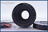【動作保証】 キヤノン Canon EF 50mm F1.8 II 前後キャップ&amp;レンズフィルター付 同梱無料 #am4865