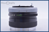 【動作保証】 キヤノン Canon FD 28mm F3.5 前後キャップ&amp;レンズフィルター付 同梱無料 #am4894