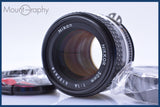 【動作保証】 ニコン Nikon NIKKOR 50mm F1.4 Ai-S 前後キャップ&amp;レンズフィルター付 同梱無料 #am4922