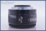 【動作保証】 ミノルタ MINOLTA AF 50mm F1.7 前後キャップ&amp;レンズフィルター付 同梱無料 #am5127