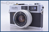 ミノルタ MINOLTA HI-MATIC E 40mm F1.7 同梱無料 #am5147