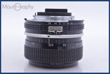 【動作保証】 ニコン Nikon NIKKOR 28mm F3.5 Ai 前後キャップ付 同梱無料 #am5186