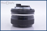 【動作保証】 ニコン Nikon NIKKOR 28mm F3.5 Ai 前後キャップ付 同梱無料 #am5186