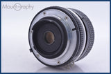【動作保証】 ニコン Nikon NIKKOR 28mm F3.5 Ai 前後キャップ付 同梱無料 #am5186