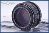 【動作保証】 ペンタックス PENTAX SMC PENTAX-M 50mm F1.4 前後キャップ&amp;レンズフィルター付 同梱無料 #am5191