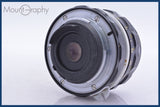 【動作保証】 ニコン Nikon NIKKOR-H Auto 28mm F3.5 非Ai 前後キャップ付 同梱無料 #am5193