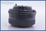 【動作保証】 ミノルタ MINOLTA MD 50mm F1.7 前後キャップ&amp;レンズフィルター付 同梱無料 #am5204