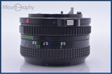 【動作保証】 キヤノン Canon NEW FD 50mm F2 前後キャップ付 同梱無料 #am5406