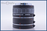 ケンコー KENKO EXTENSION TUBE FOR C/AF 36mm 20mm 12mm DG キヤノンEF用(AF) 同梱無料 #am5441