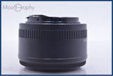 【動作保証】 キヤノン Canon EF 50mm F1.8 II 前後キャップ付 同梱無料 #am5572
