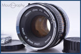 【動作保証】 キヤノン Canon FD 50mm F1.8 前後キャップ&amp;レンズフィルター付 同梱無料 #am5577