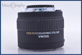 シグマ SIGMA APO TELE CONVERTER 2x EX DG ボディキャップ、後キャップ付 ニコンF用(AF) 同梱無料 #am5627