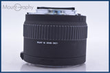 シグマ SIGMA APO TELE CONVERTER 2x EX DG ボディキャップ、後キャップ付 ニコンF用(AF) 同梱無料 #am5627