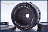 【動作保証】 キヤノン Canon NEW FD 50mm F1.4 前後キャップ&amp;レンズフィルター付 同梱無料 #am5750