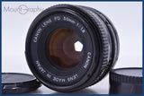 【動作保証】 キヤノン Canon NEW FD 50mm F1.8 前後キャップ付 同梱無料 #am5751